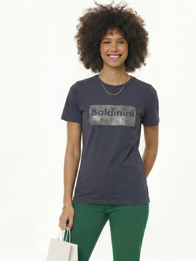 T-shirt BALDININI Gris bleuté