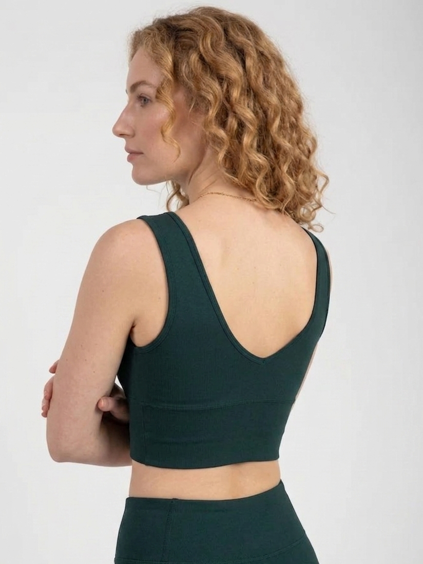 Brassière 95% coton bio de Dos