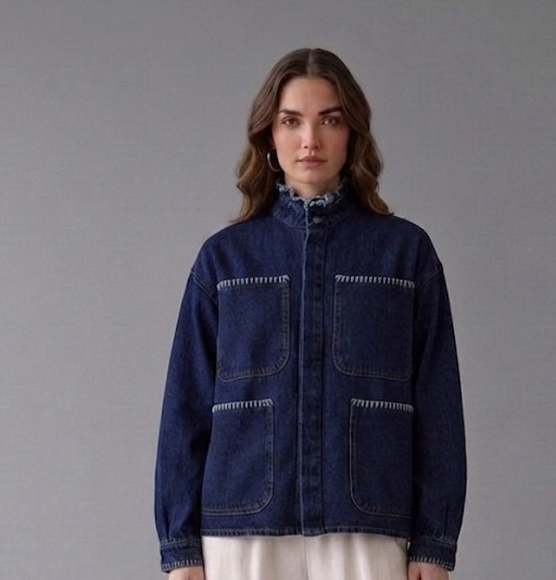 Veste 100% coton denim