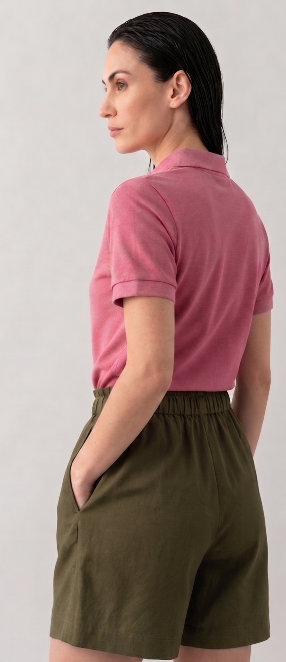 Short 100 laine bio de Dos