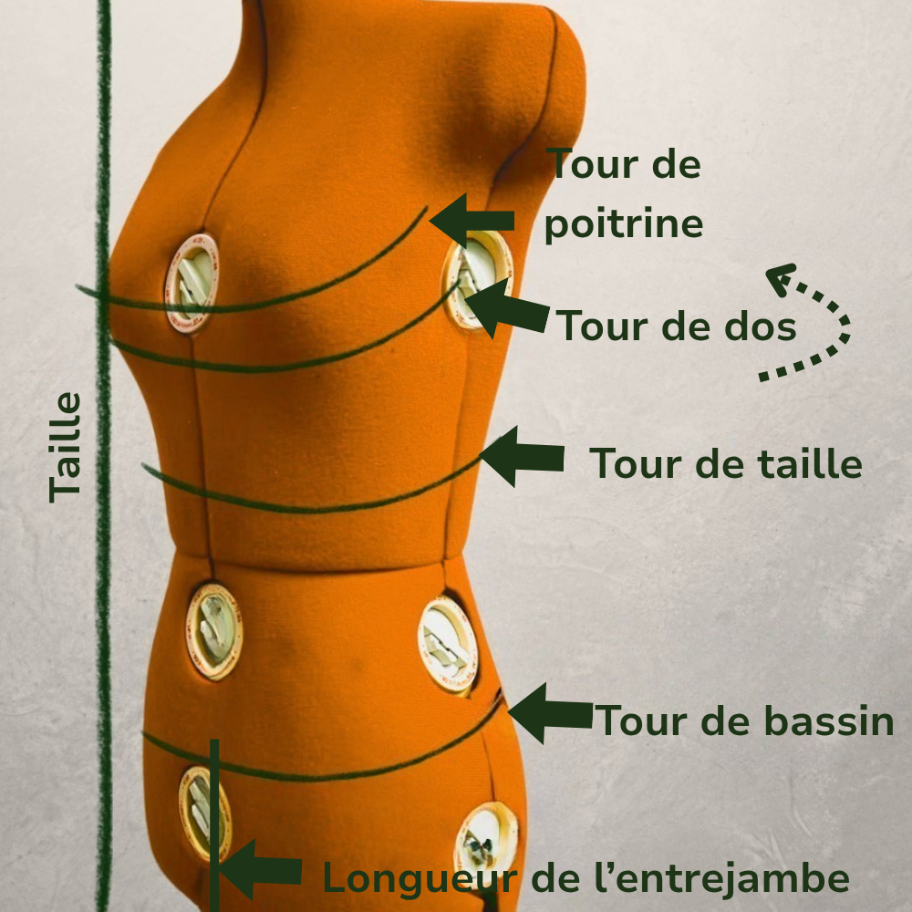 mannequin jaune moutarde
