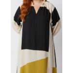 Robe patchwork de face