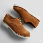 Derbies couleur caramel