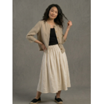 Veste en lin bio Beige