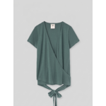 T-shirt portefeuille bleu gris