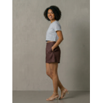 Short 100% lin bio  lie de vin