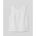 Top en blanc 100% lin