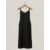 Robe en 100% lin noire