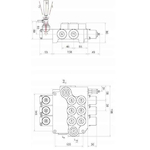 Distributeur hydraulique double effet6