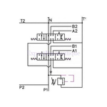 Distributeur hydraulique double effet4