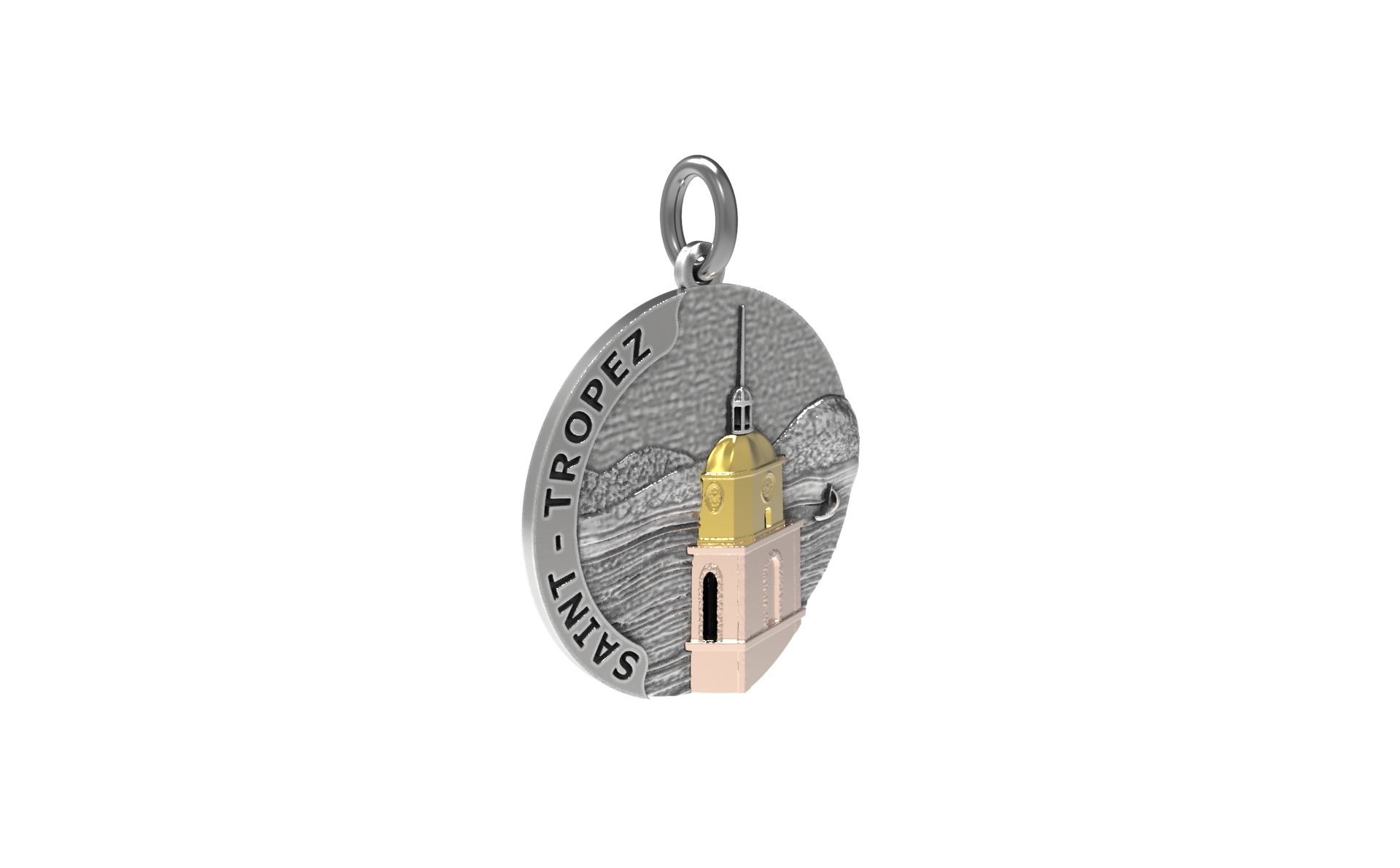 Medaille clocher Saint-Tropez