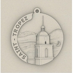 Medaille St-Tropez clocher