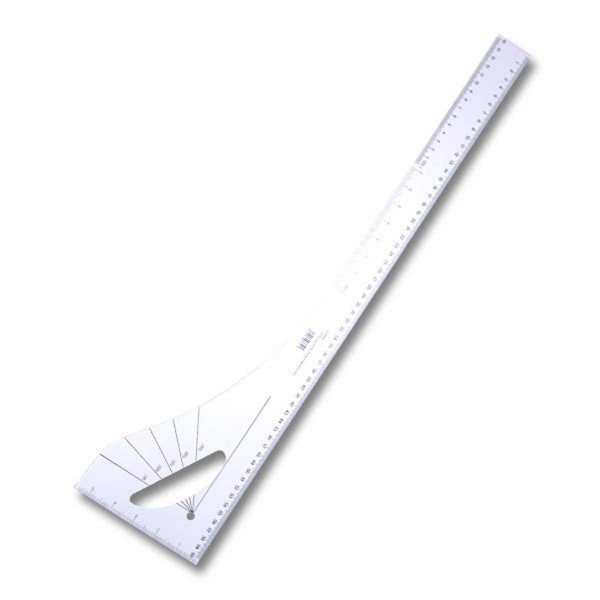 Latte Equerre Emmanchure ( 60 cm ) - OUTILS COUPE - MARQUAGE -  MESURES/Outils de mesure - Mercerie Baptiste