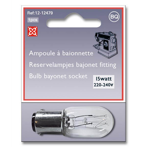 Ampoule à Baionnette 15 WATT - 220-240 Volts - ACCESSOIRES