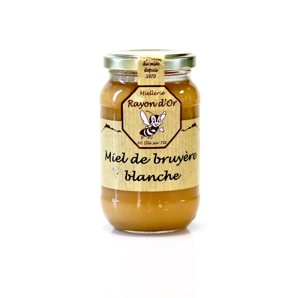 Miel de bruyère blanche