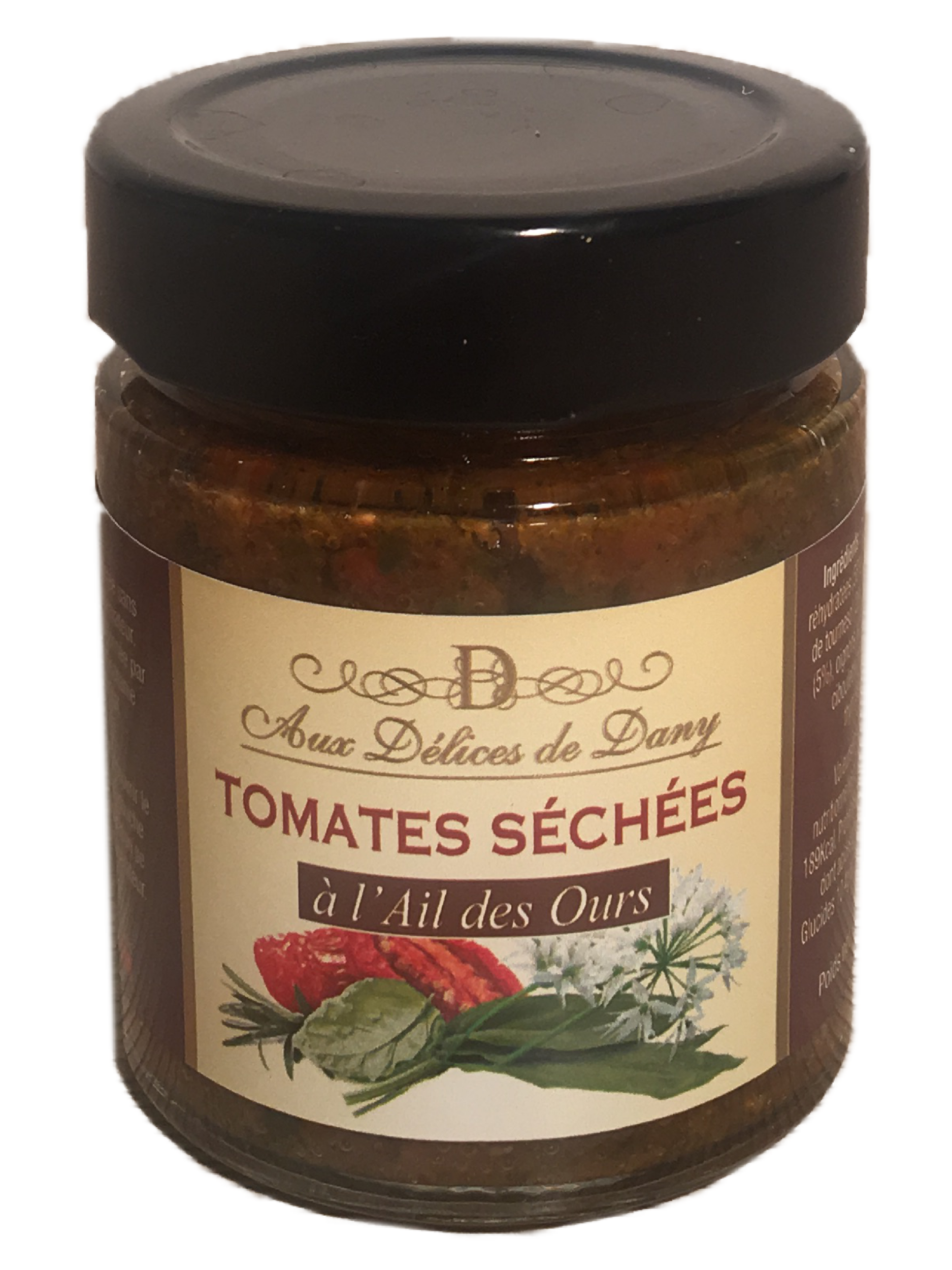 Tomates séchées ail des ours