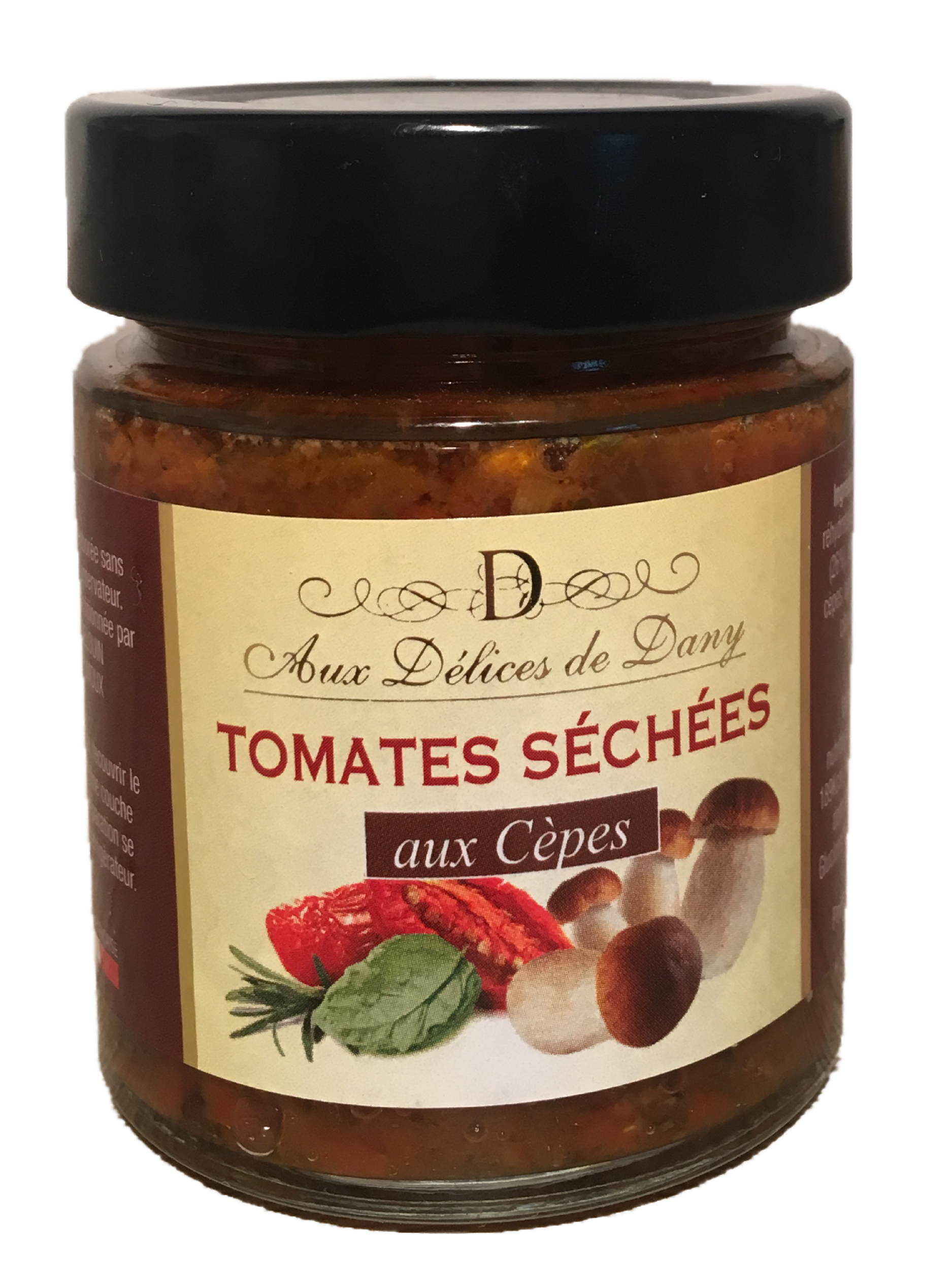 Tomates séchées aux cèpes