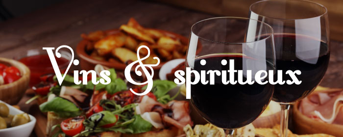 Vins et spiritueux