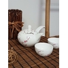 Ensemble théière et ses deux tasses Sakura
