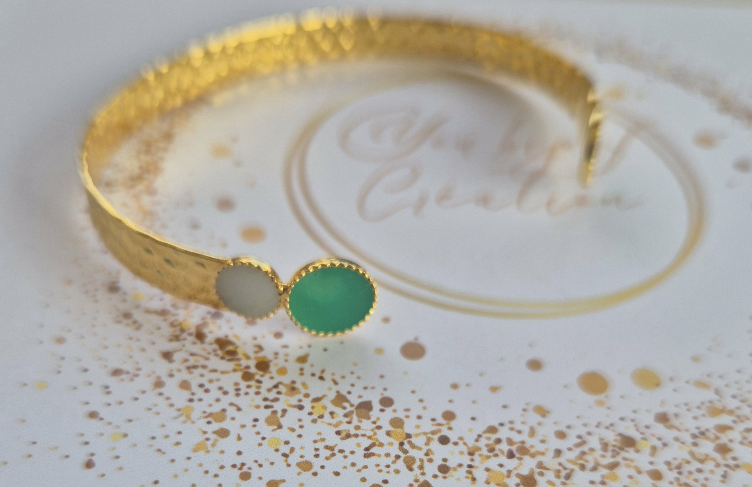 bracelet solstice vert