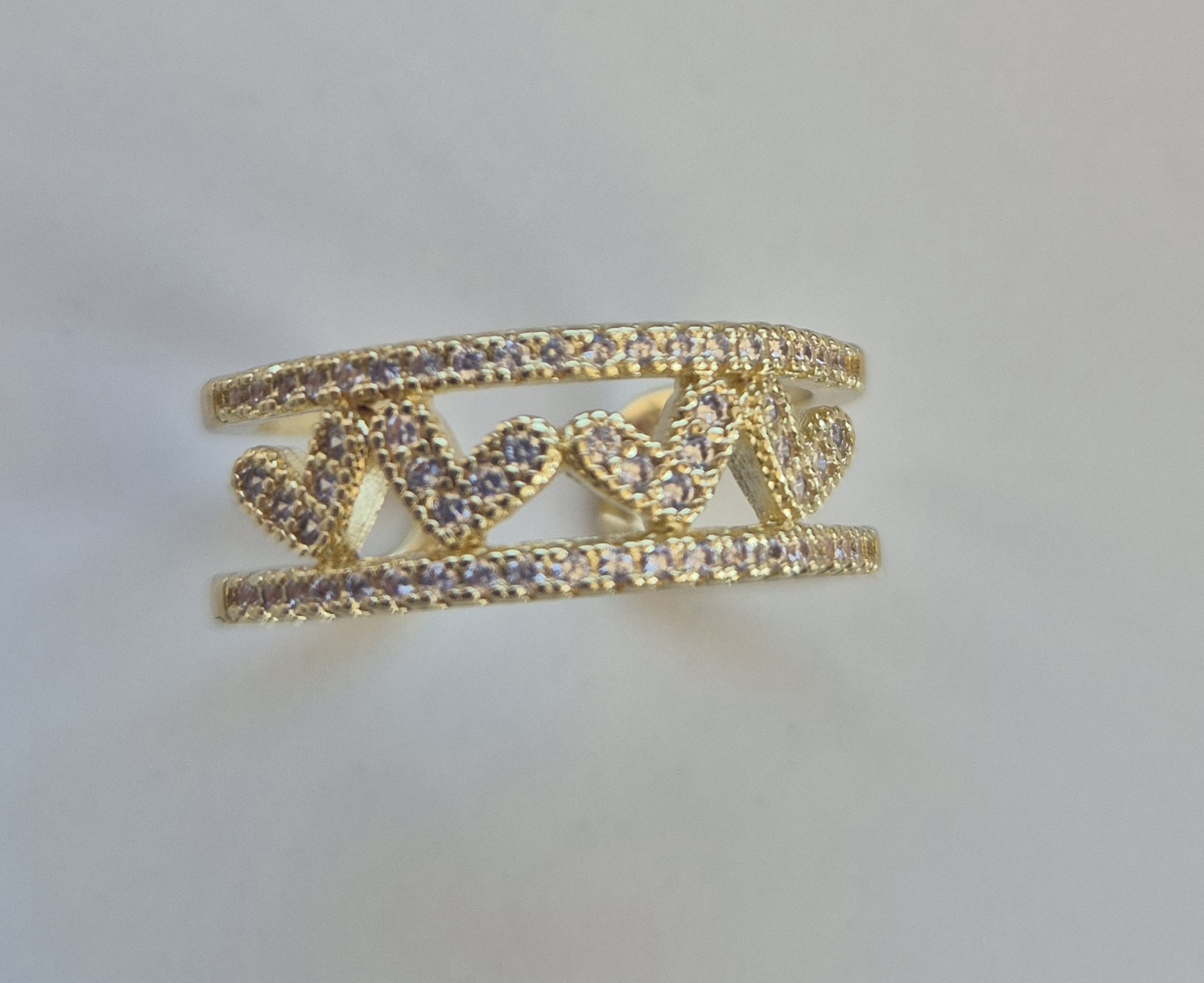 bague multi coeur