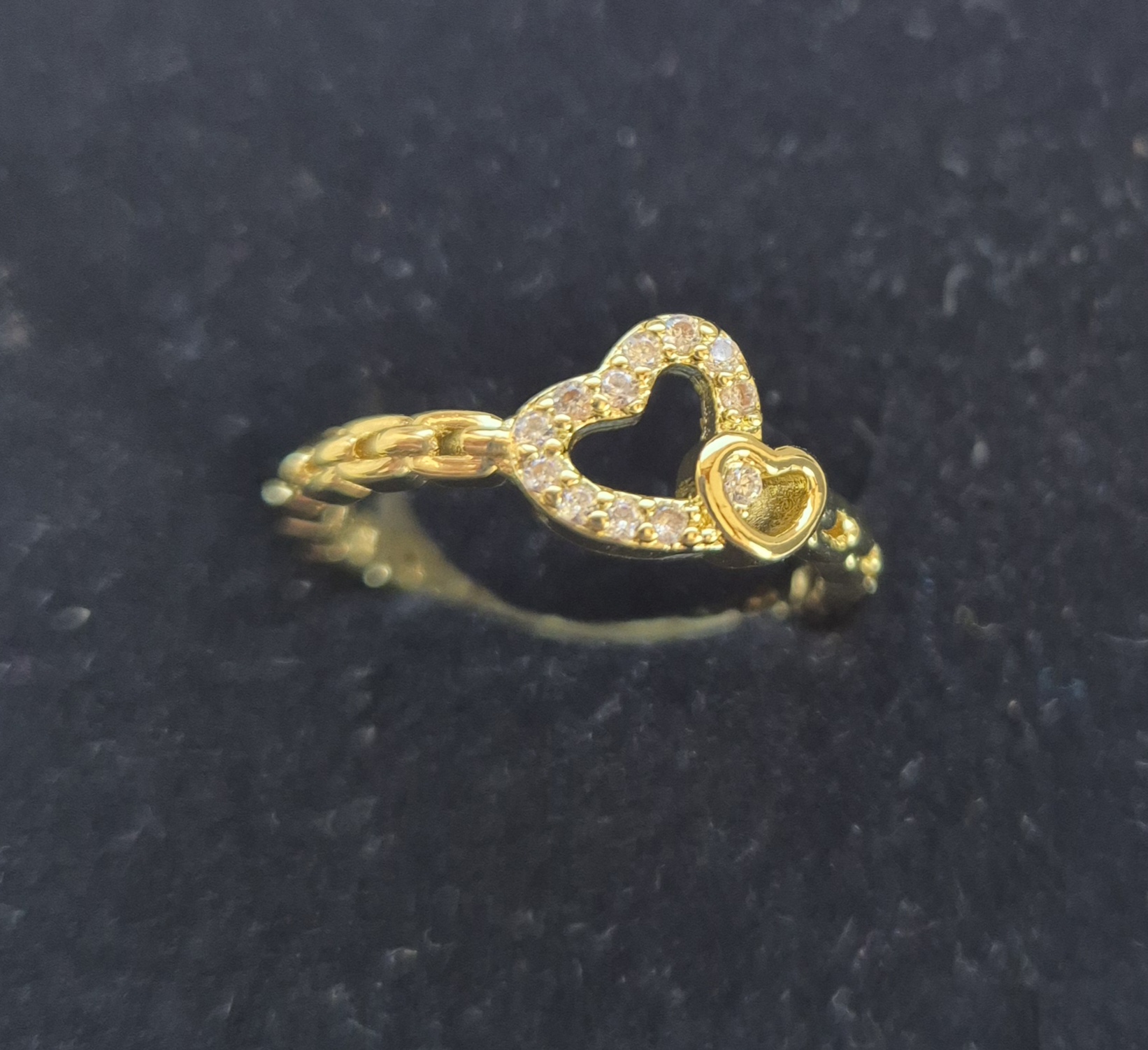 bague petit coeur