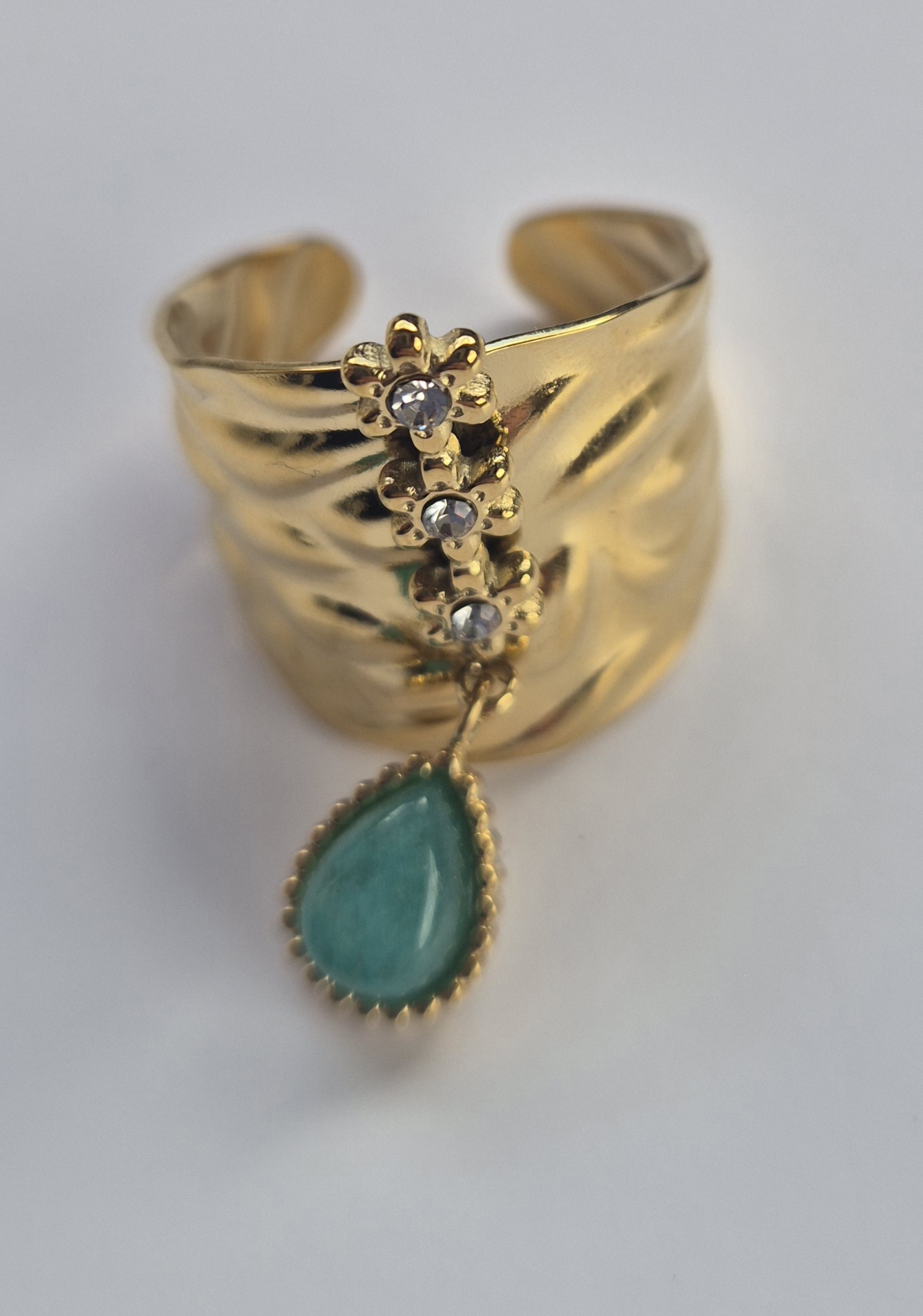 bague clara turquoise
