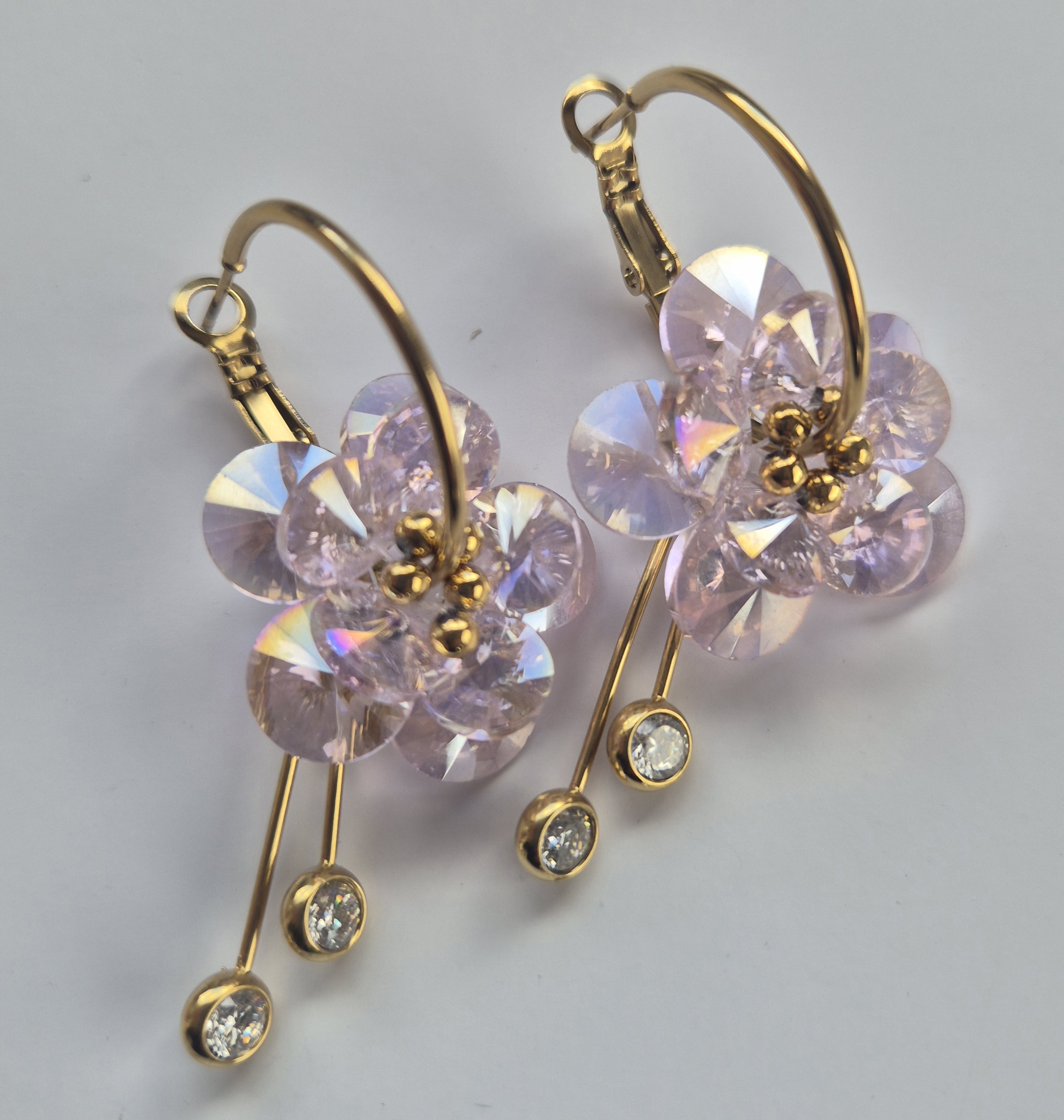 boucles doreilles Floralies