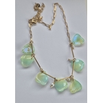 parure pétale vert aqua 2