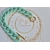 bracelet pop turquoise