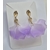 boucles d'oreilles capucine