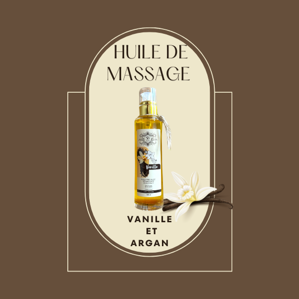 Brown Vanilla Powder Label