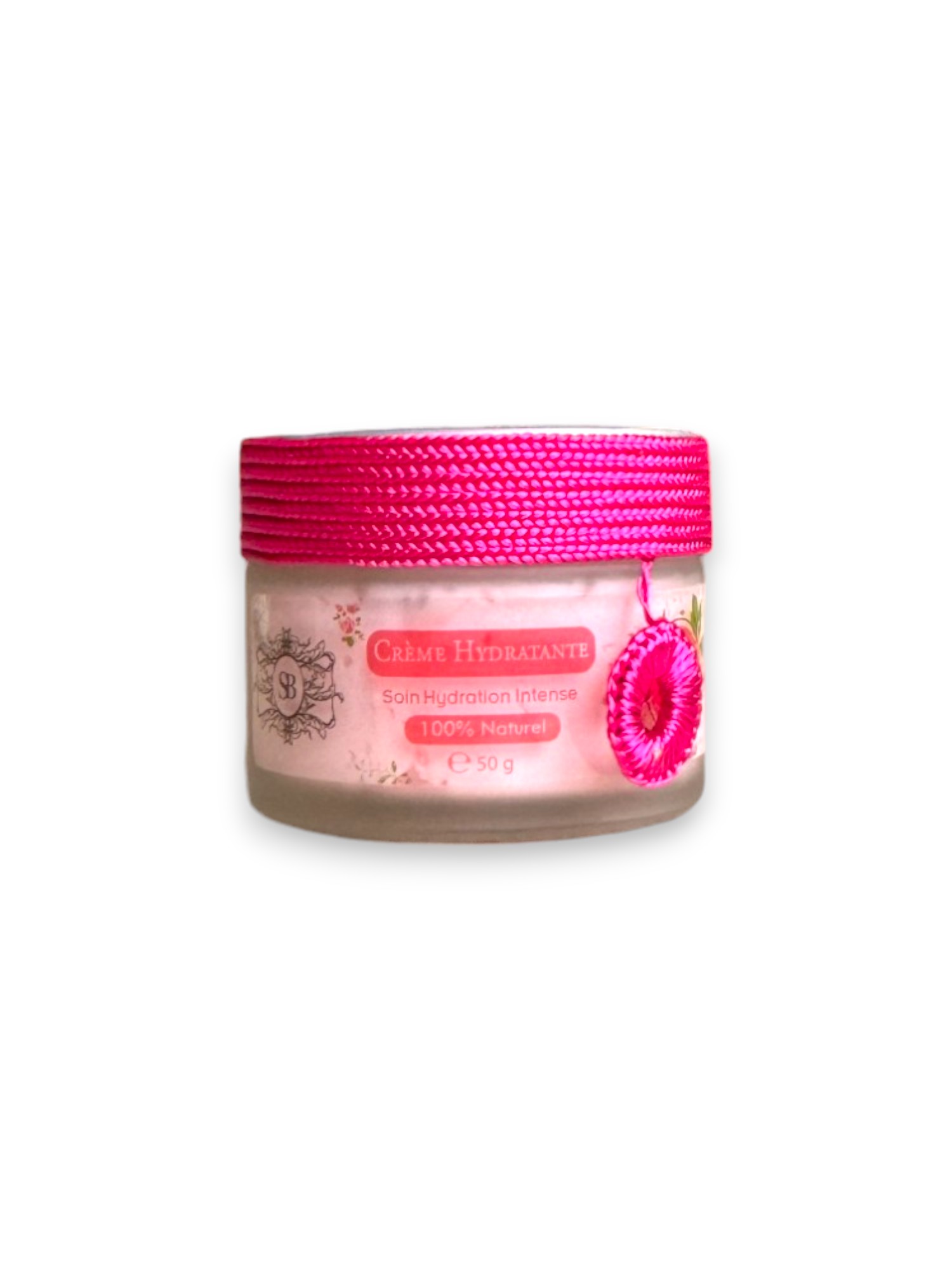 Crème hydratante argan et rose-Photoroom