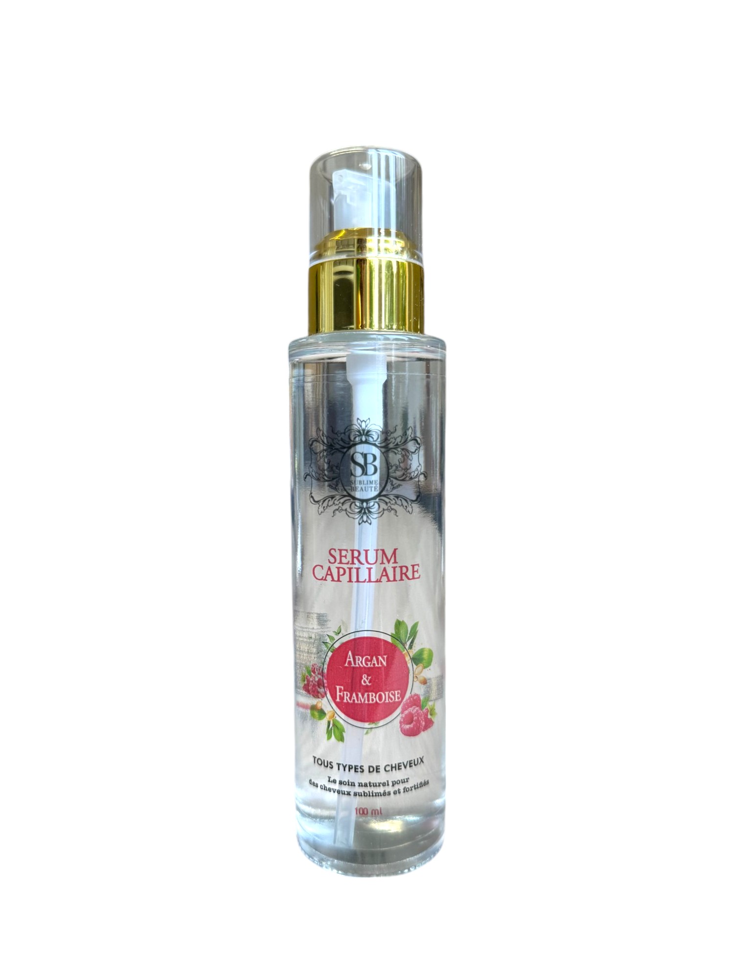 Sérum capillaire Argan et Framboise 100ml
