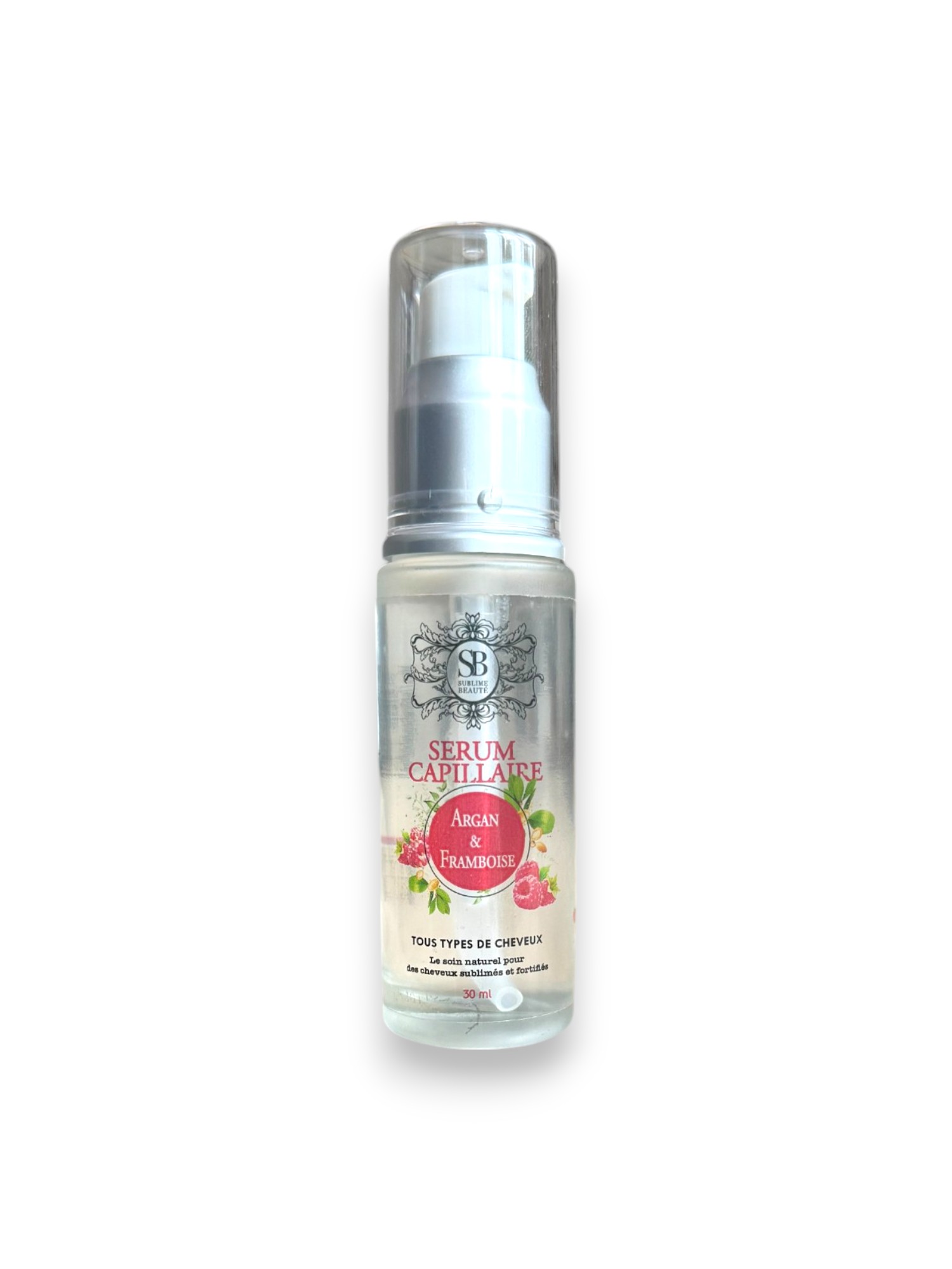 Sérum capillaire Argan et Framboise 30ml