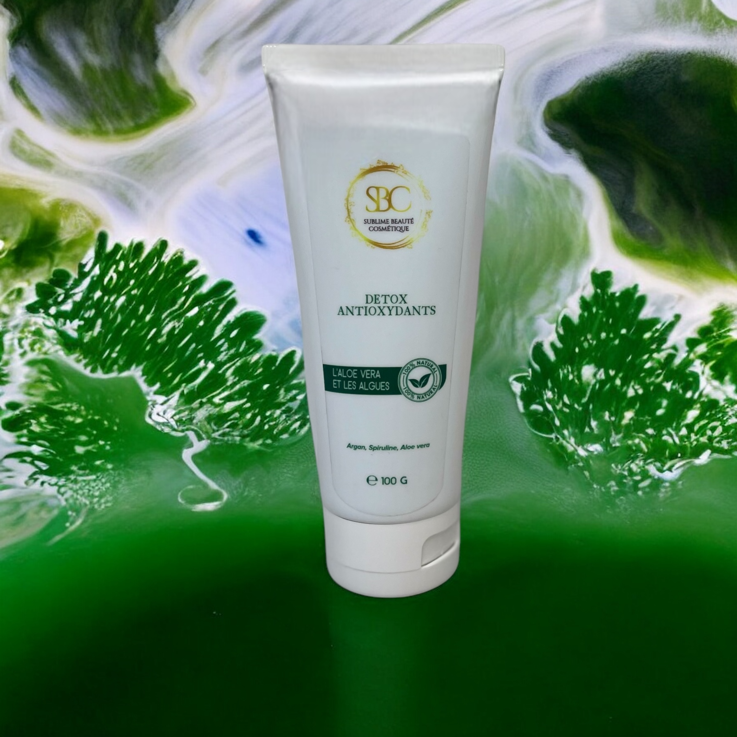 Masque Argan l’aloe vera spiruline
