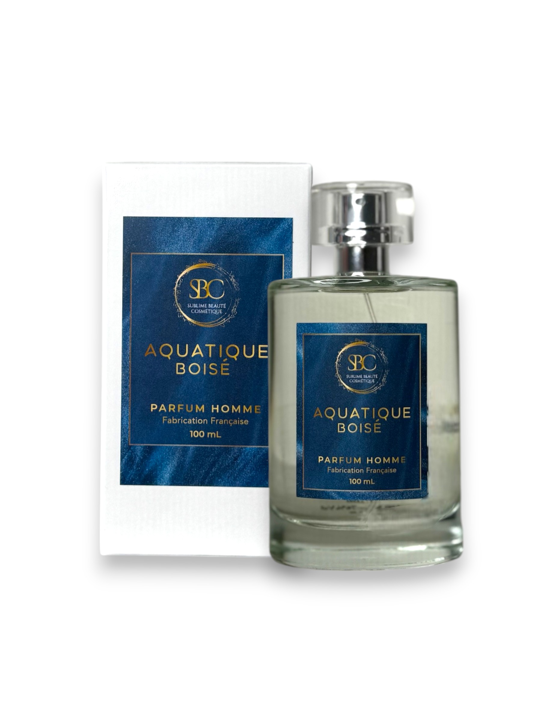 Parfum Homme 100 ml  Aquatique boisé