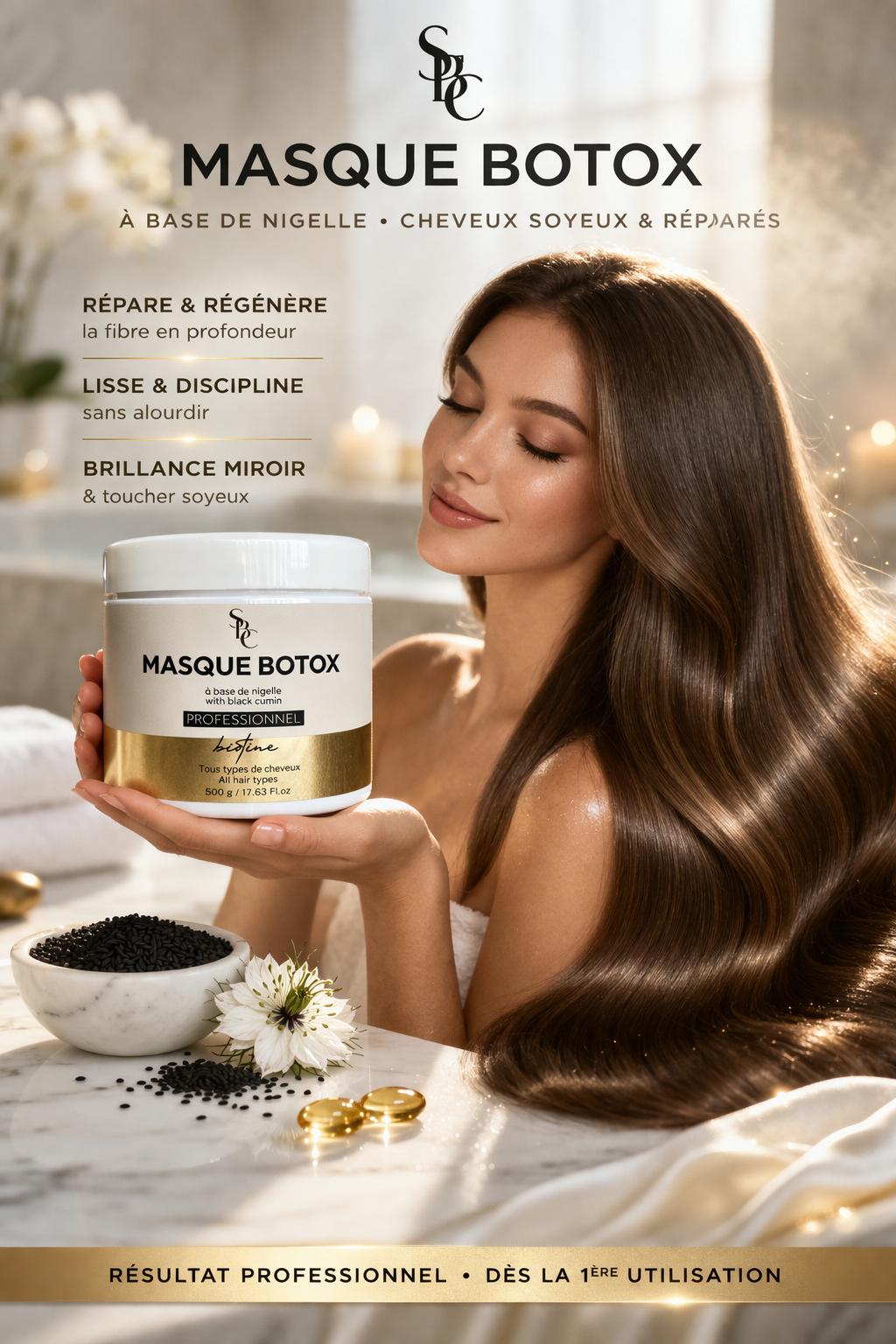 Masque botox capillaire