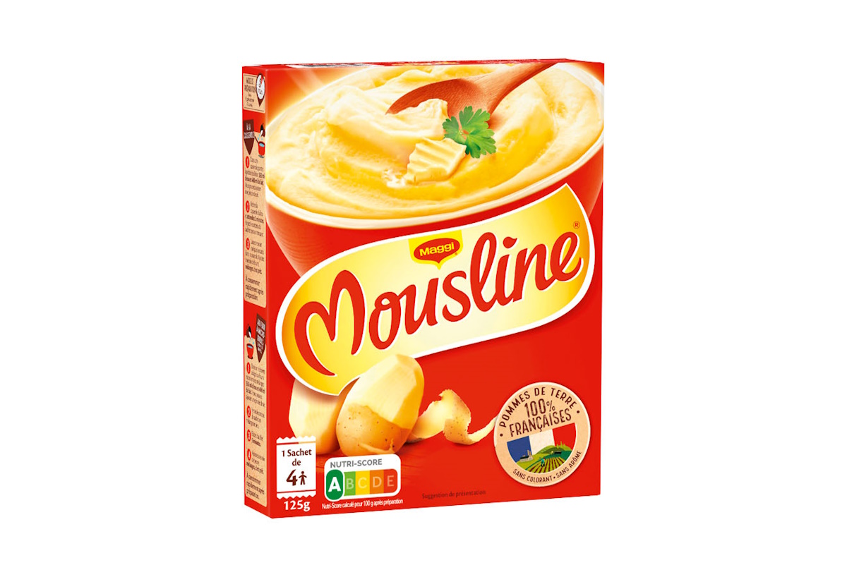 Purée Nature 1 Sachet 125g Mousline