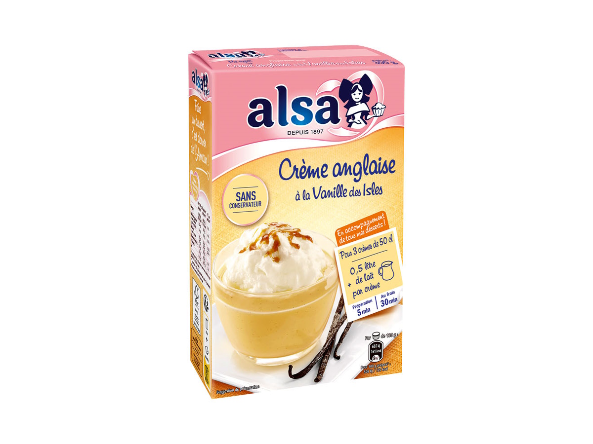 Crème Anglaise 300g Alsa