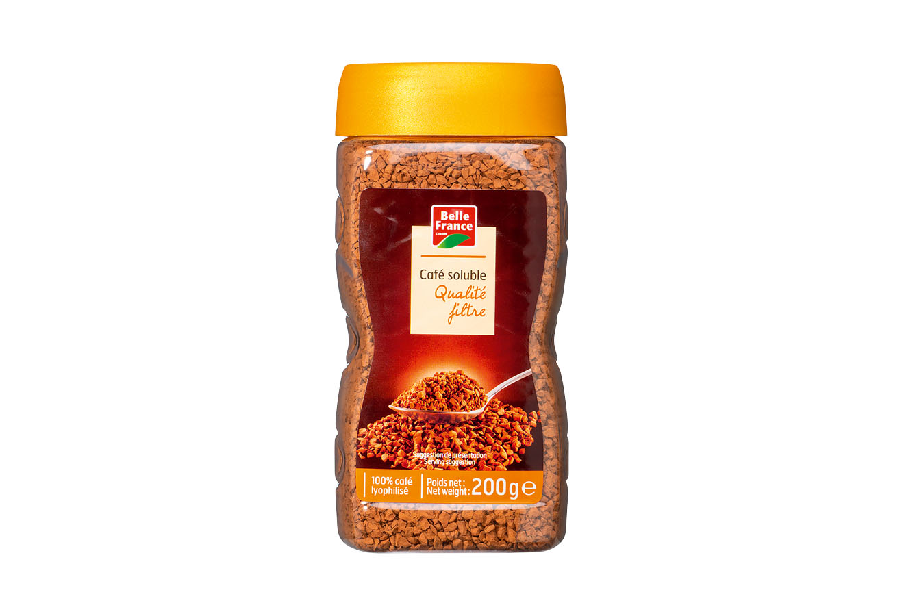 Café Soluble Qualité Filtre 200g Belle France