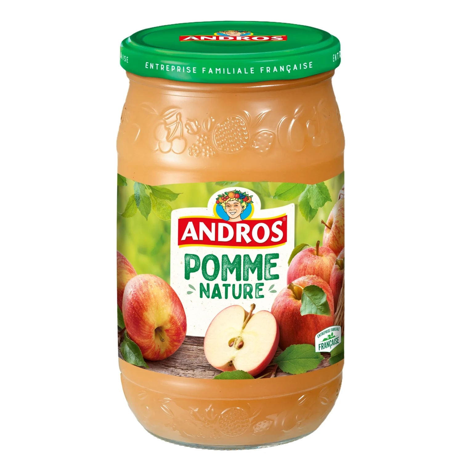 Compote Pomme Nature 750g Andros