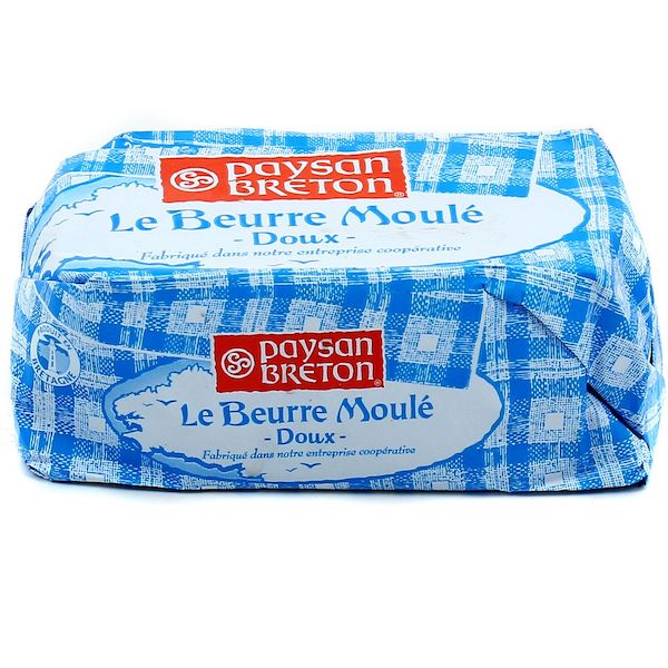 Le Beurre Moulé Doux 250g Paysan Breton