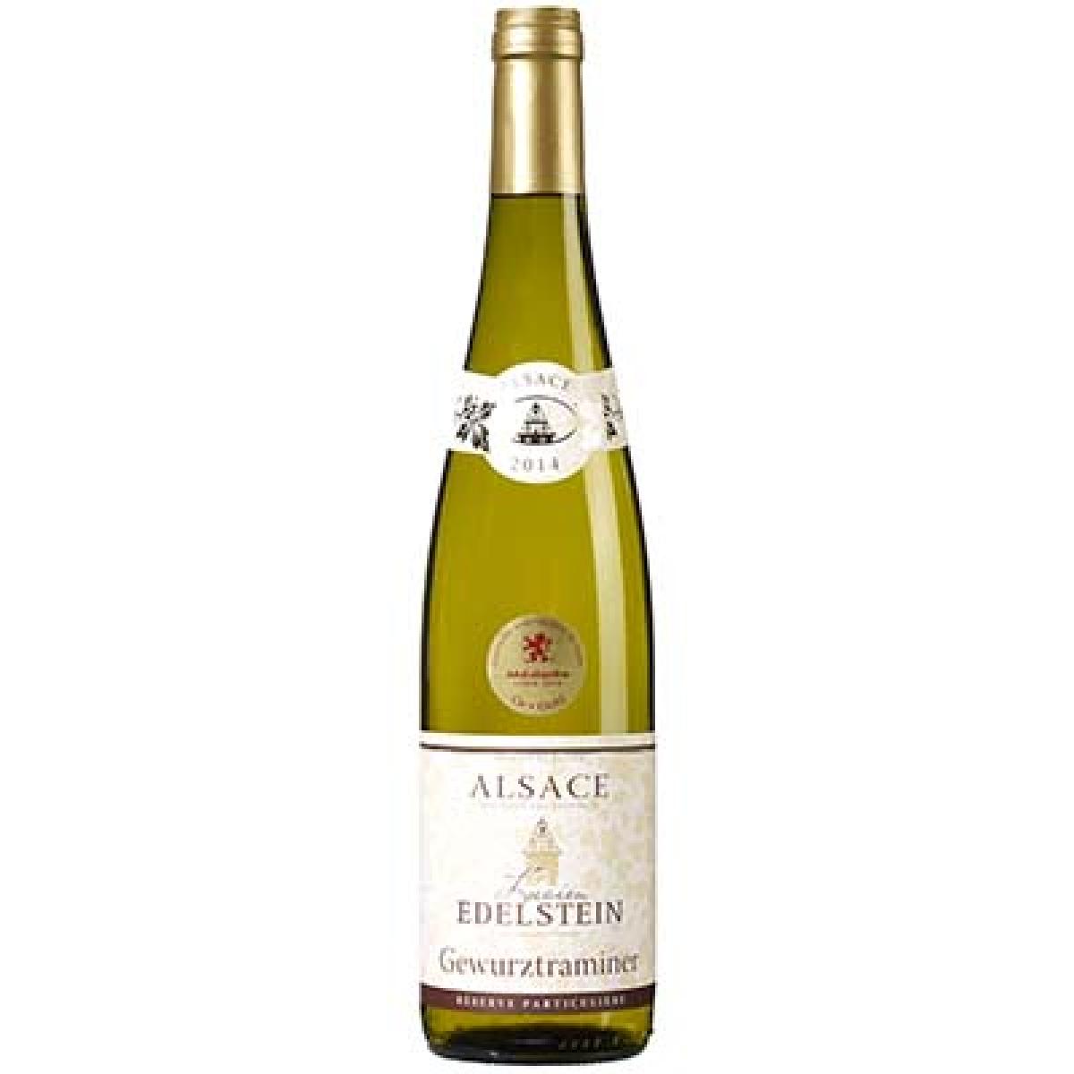Vin Blanc Gewurtzraminer Lucien Edelstein AAC 75cl
