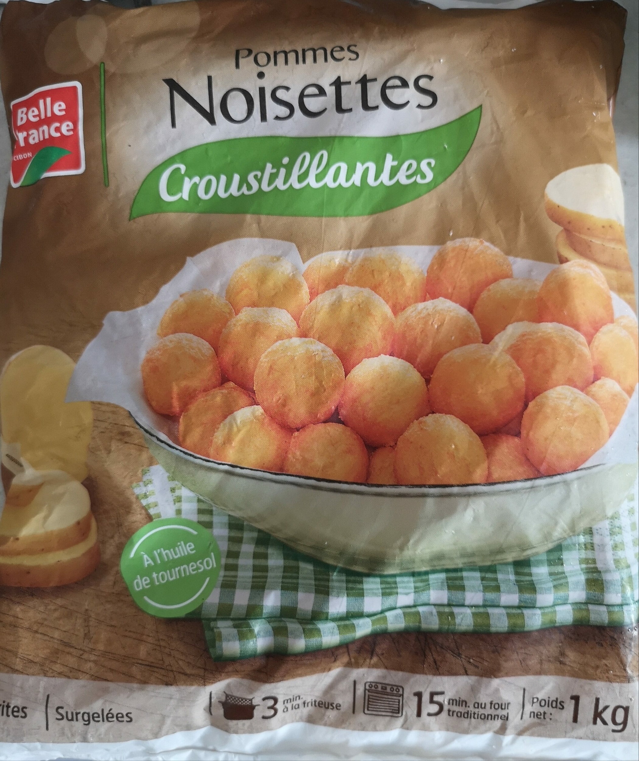 Pommes Noisettes Croustillantes 1kg Belle France