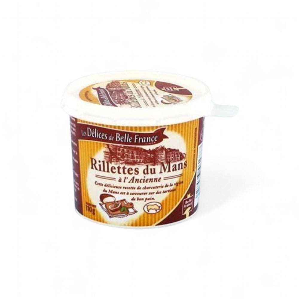 Rillettes du Mans à l\'Ancienne 110g Les Délices de Belle France