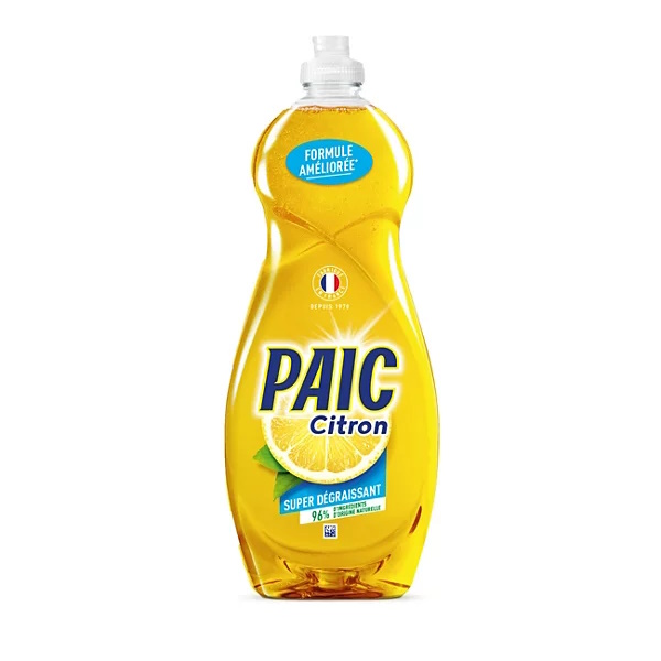 Liquide Vaisselle Citron 500ml Paic