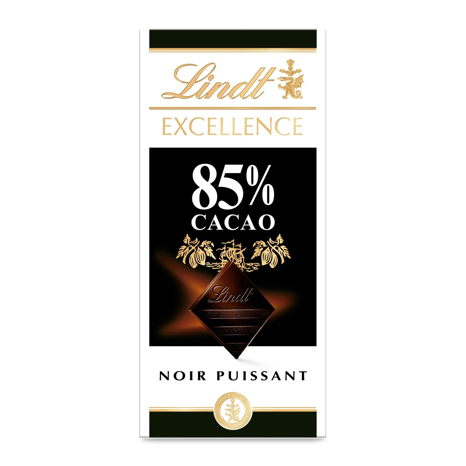 Tablette Chocolat Noir 85% Cacao 100g Lindt Excellence