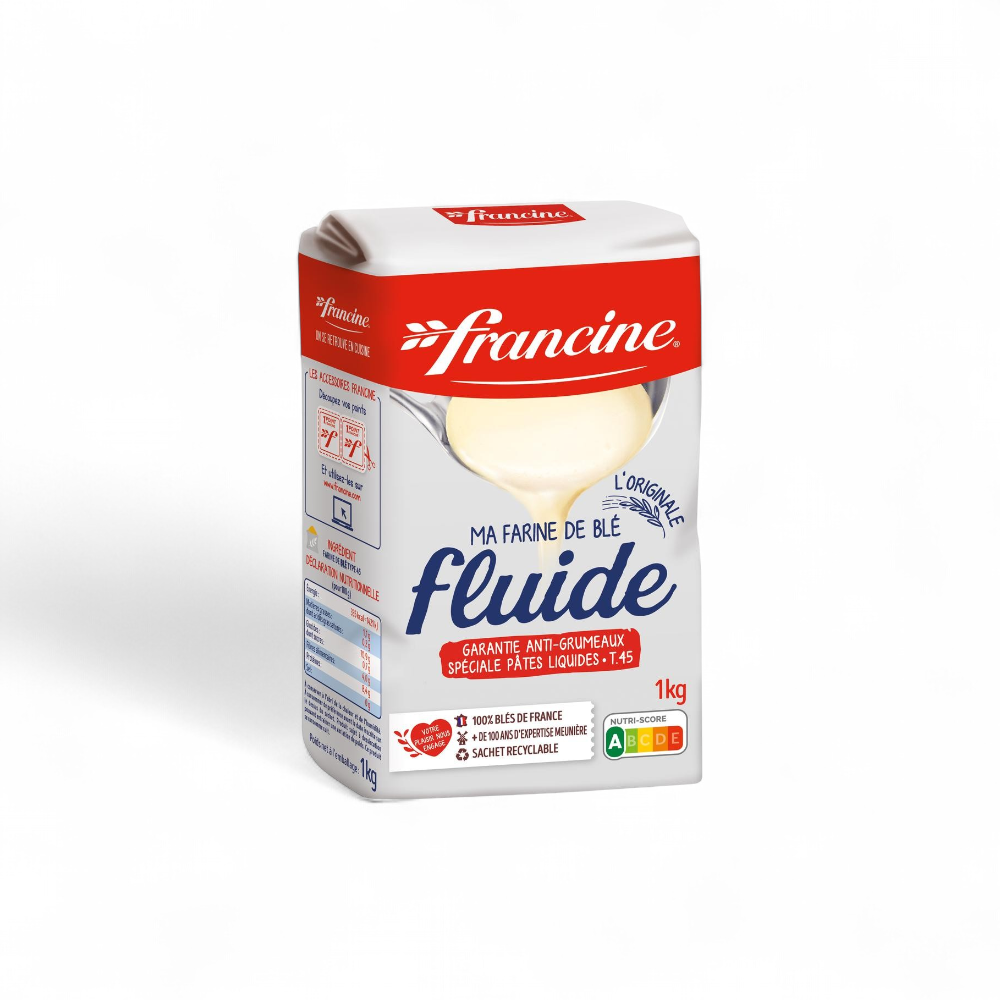 Ma Farine de Blé Fluide Originale 1kg Francine
