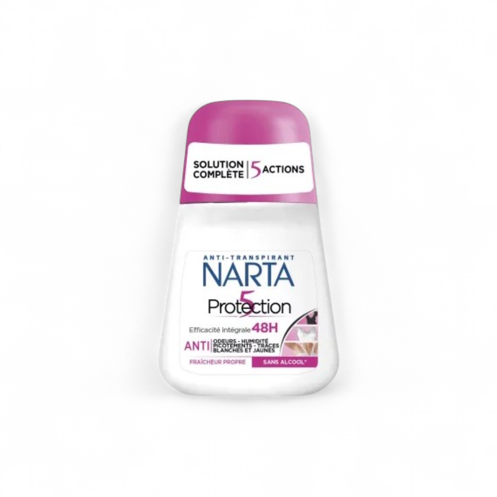 Déodorant Bille Femme Protection 5 Anti-Transpirant 50ml Narta